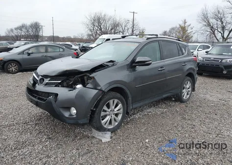 2013 Toyota Rav4 Limited из США, поврежденный, VIN 2T3DFREV1DW113191